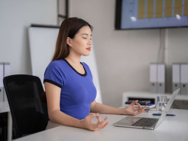 mindfulness technique 1 meditation for emotional exhaustion guided meditation for anxiety at your desk