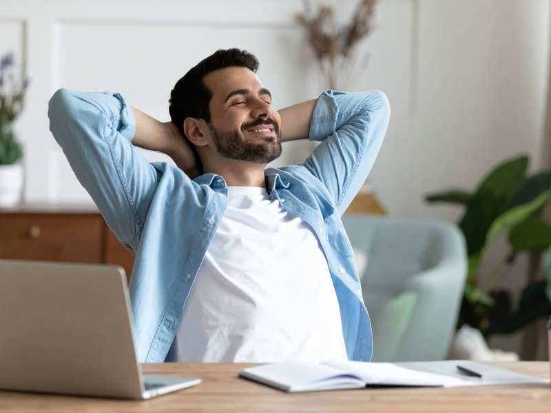 stress relief techniques for busy professionals (relax at work)