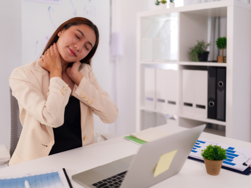 desk stress relief